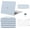 Baby Blue, variant on MOSISO Compatible with MacBook Air 13 inch Case 2026 2025 2024 2023 2022 M4 A3240 M3 A3113 M2 A2681, 5 in1 Set Hard Case for MacBook Air 13.6 Case