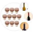 ITSELFER 10 Pcs Wooden Wine Bottle Stoppers Sealed Bottle Plugs for
