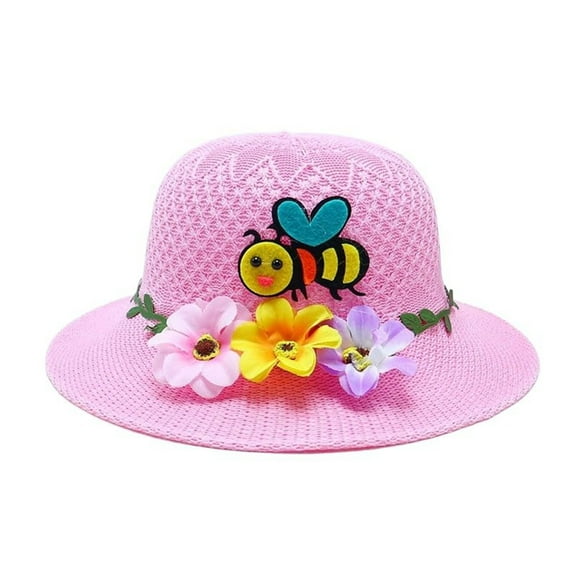 Huowey Infants Kids Sun Hat Wide Brim Summer Beach Hat For Boys Girls Toddler Outdoor Play Travel Lightweight Breathable Holiday Dailywear, One Size