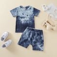 thumbnail image 2 of Boy Baby Clothes Children Kids Boys Summer Cotton Round Neck Printed Sleeveless Beach 0 6 12 18 24 Months 2T 3T Toddler Outfits Set Boys' Clothing Sets 2-Piece, 2 of 7