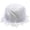 White, variant on Shaggy Plush Fabric Precut Strips Plush Fabric Fuzzy Craft For Beard Hair Cosplay Decoration