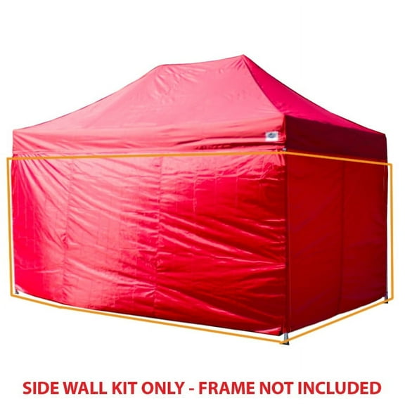 Universal Instant 10x15 - 4 Pack Side Walls Red