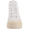 thumbnail image 2 of Circus by Sam Edelman Ivey Bright White Lace Up High Top Padded Insole Sneakers (Bright White, 5.5), 2 of 6