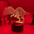 thumbnail image 5 of Luz nocturna LED 3D con dinosaurios que cambian de color para niños, 5 of 5