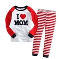 thumbnail image 6 of KYAIGUO Baby Unisex Cartoon Underwear with Pants 2PCS Set Kids Pjs Cozy and Warm Toddler Kids Pajamas for Boys Girls, 6 of 8
