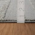 thumbnail image 4 of Luxe Weavers Modern Geometric Silver 8x10 Area Rug for Living Room, 4 of 11