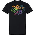 thumbnail image 3 of Inktastic Music Notes Musical T-Shirt, 3 of 5