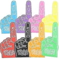 thumbnail image 1 of Cheerleading Foam Fingers 8pcs Colorful Giant Foam Hands for Sports Events, Team Spirit & Party Favors, 1 of 3