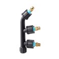 thumbnail image 1 of Copper Atomizing Spray Nozzle - Single, Double or Triple Head for Garden Lawn Irrigation, 1 of 7