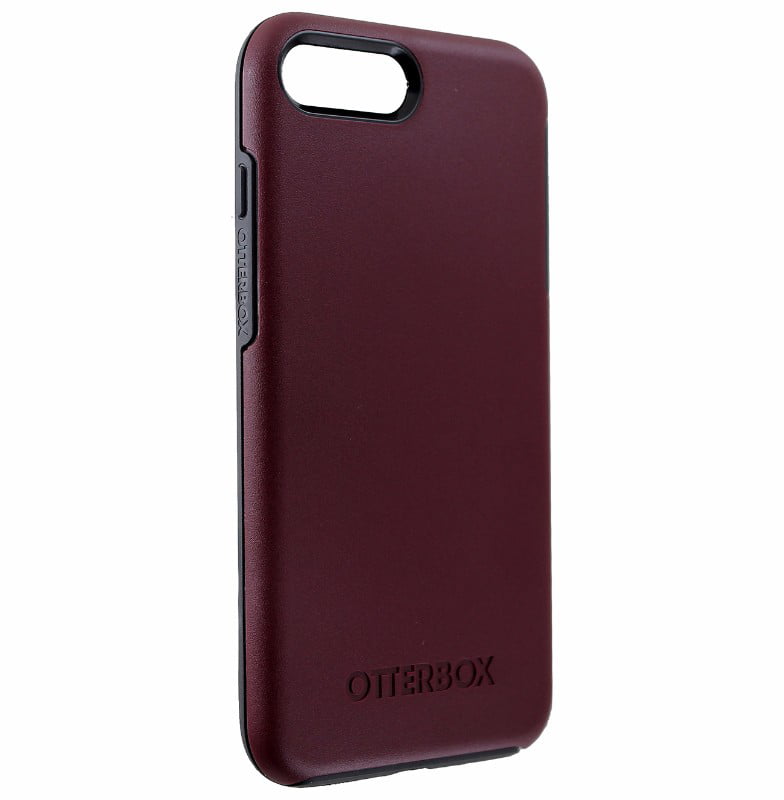 OtterBox Symmetry Case for Apple iPhone 8 Plus Fine Port (Red/Slate
