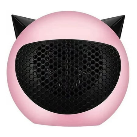 

Mini Heater for Desk With 7 Fan Blades Wind Wheel For Desktop Decoration Pink