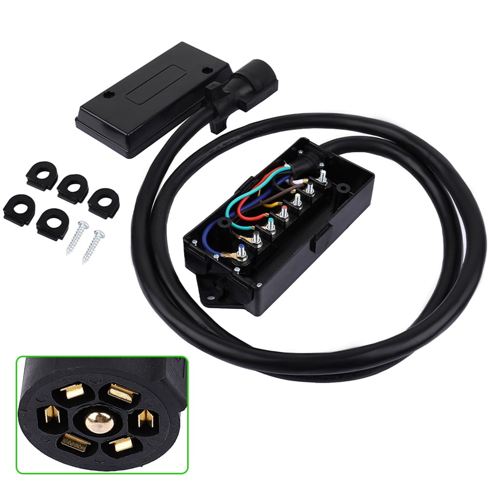 CCIYU Heavy Duty 7 Way Trailer Wire Junction Box Camper Truck