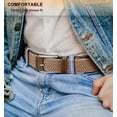 thumbnail image 3 of Cinturón Belt BULLIANT para hombre, paquete de 2, elástico y trenzado, 3 of 8
