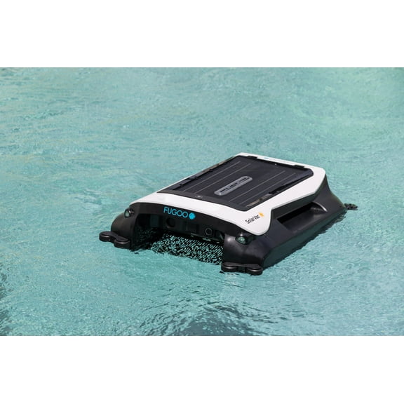 Fugoo SolarVac FSV100 – Solar Powered Cordless Pool Vacuum Cleaner with App Control, 30  Hr Battery Life, IPX7 Waterproof, Anti-Collision, Auto Navigation