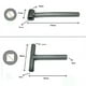 thumbnail image 3 of Suitable for Herramienta de ajuste de tornillos de válvula de motor de scooter for motocicletas GY6 50-150cc, 3 of 3