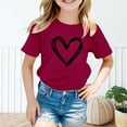 thumbnail image 2 of LWNYDPLSD Girls Tops Easter T Shirts for Kids Shirts Teens Girls Basketball Shirts Girls 6t Clothes Cute Clothes Baby Girl Clothes 12 to 18 Month Girl, 4-5 Years, 2 of 8