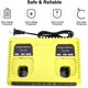 thumbnail image 3 of Cargador Rápido P117 de 2 Puertos para Batería Ryobi 18V ONE+ Max Litio P100 P102 P103 P105 P107 P108 P117 P118 12V-18V Li-Ion NiCd NiMh Batería, 3 of 10