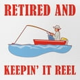 thumbnail image 2 of CafePress - Funny Fishing Retirement - Adjustable Unisex Printed Trucker Hat with Mesh Back, 2 of 8