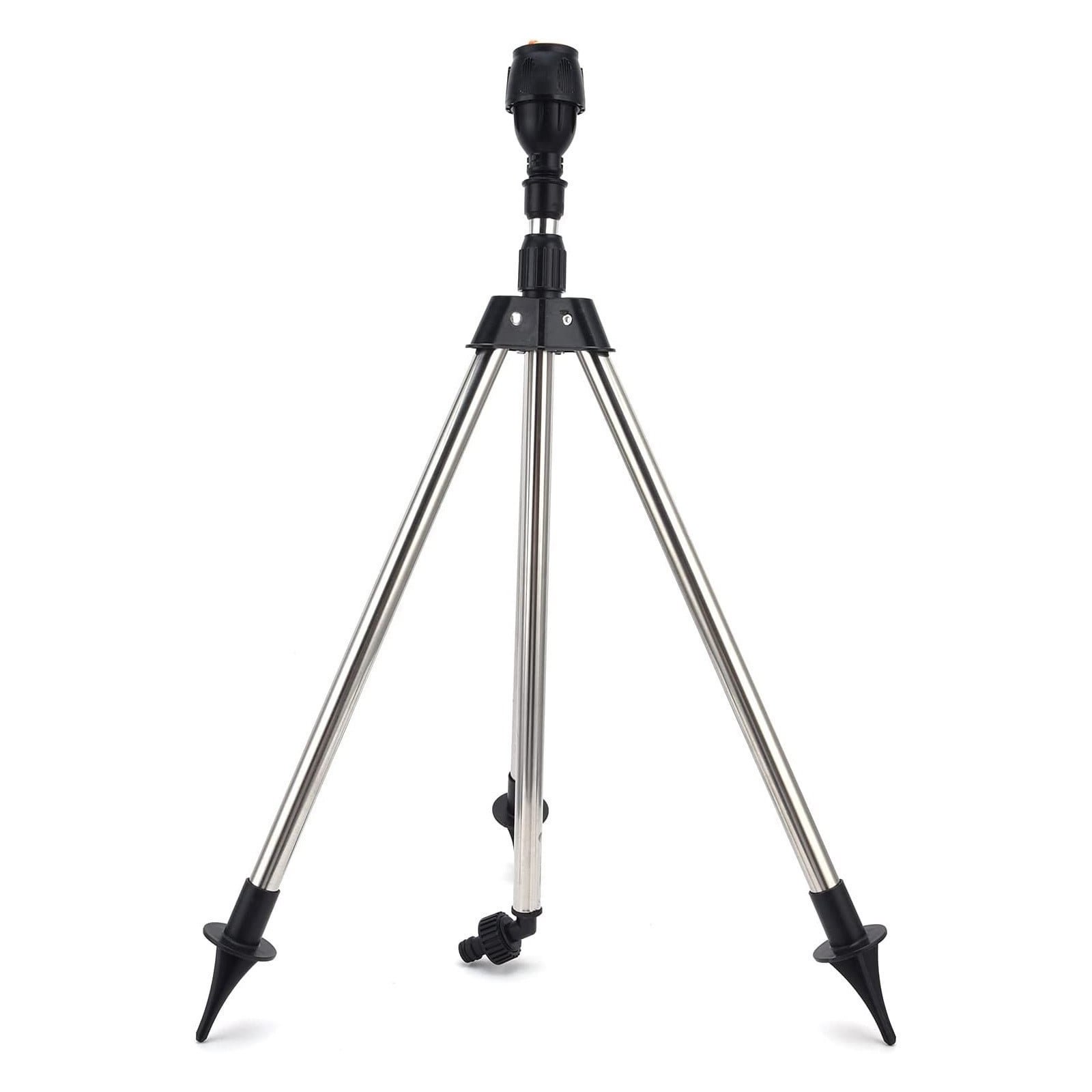 Leakproof Adjustable 360 Degree Tripod Sprinkler With Multi Quick Connector For Efficient Lawns Garden Irrigation