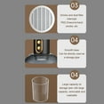 thumbnail image 4 of Riwesomey Extractor de succión de 8W y 5V, potente extractor de cocina para encimera, para un partido de cocina eficiente Artesanía Oro negro, 4 of 6