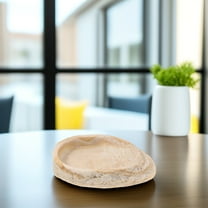 SEWCHICS Leopard Gecko Food Bowl Reptile Water Bowl Light Yellow Resin 1Set