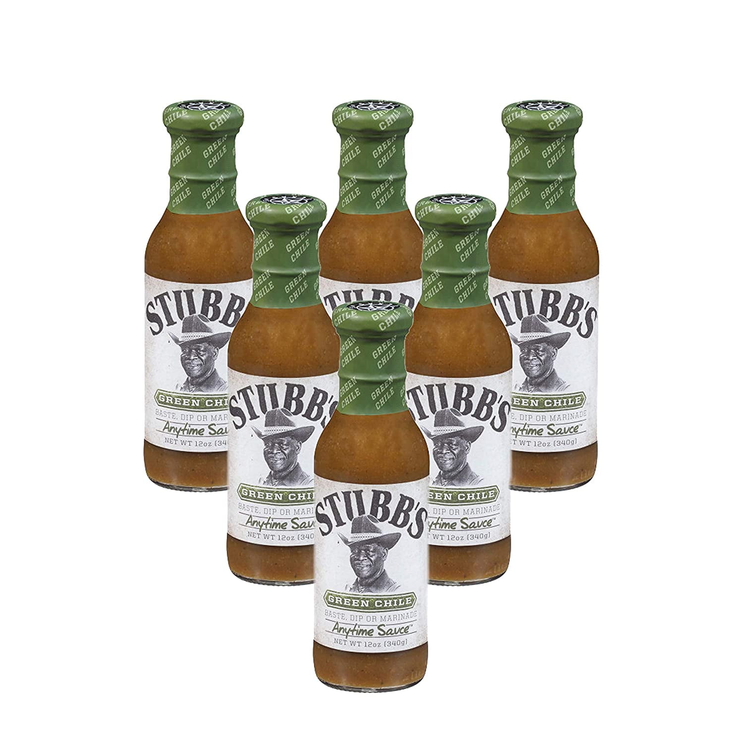 Stubbs Green Chile Marinade, 12 Fluid Ounce 6 per case.