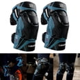 thumbnail image 2 of Miulika 2x Genouillères de Moto K01-3, Genouillère Résistante aux Chocs pour Motocross Course Réfléchissante Bleu Clair, 2 of 9