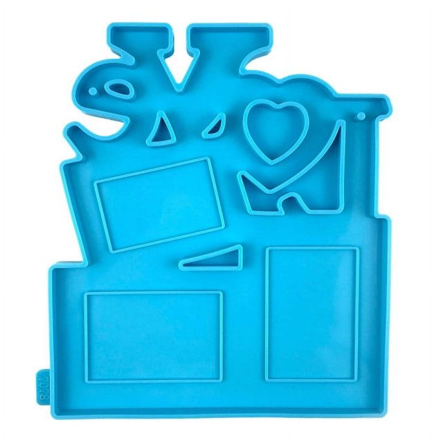 Cadre Photo LOVE Moules Résine Époxy Bricolage pour Décoration Maison