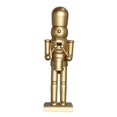 thumbnail image 2 of Figura de cascanueces navideño, muñeco decorativo para Navidad Oro, 2 of 9