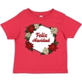 thumbnail image 3 of Inktastic Feliz Navidad Poinsettia Boys or Girls Toddler T-Shirt, 3 of 5