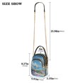 thumbnail image 2 of FORMRS Crossbody Bag for Women Quilted Travel Shoulder Cell Phone Purse with Chain Strap Handbag, Crystal Ocean, 2 of 7