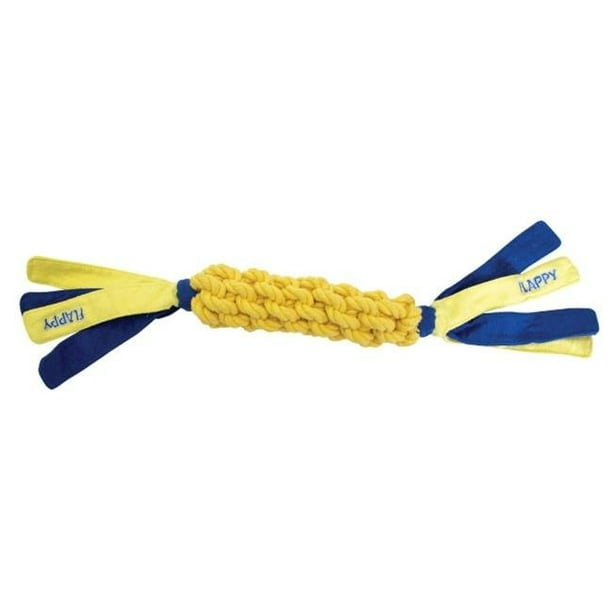 Pet Zone 2550012783 Flappey Ropey Dog Toy, 14.5 in.