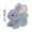 Gray, variant on Bunny Stuffed Animal, 6/8/12 inch Plush Bunny Rabbit Stuffed Animals, Cuddly Soft Plush Toys Huggable & Washable, Easter Birthday Gift for Babies Toddlers Kids Boys Girls(Black)