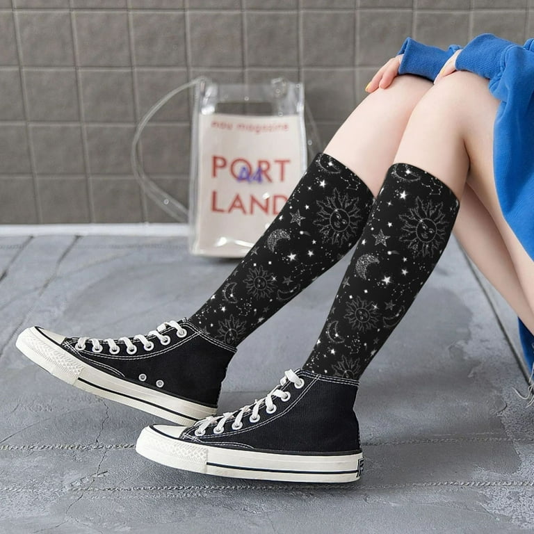 Knee high galaxy converse sale