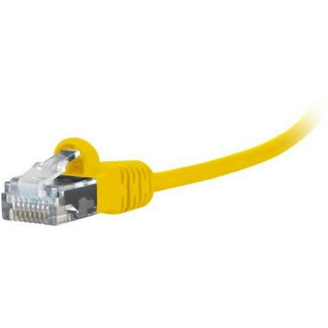 Comprehensive Cable MCAT6-14PROYLW 14 ft. Category 6 for Network Device 1 x RJ-45 Male Network Gold Plated Contact Comprehensive MicroFlex Pro AV & IT CAT6 Snagless Patch Cable, Yellow