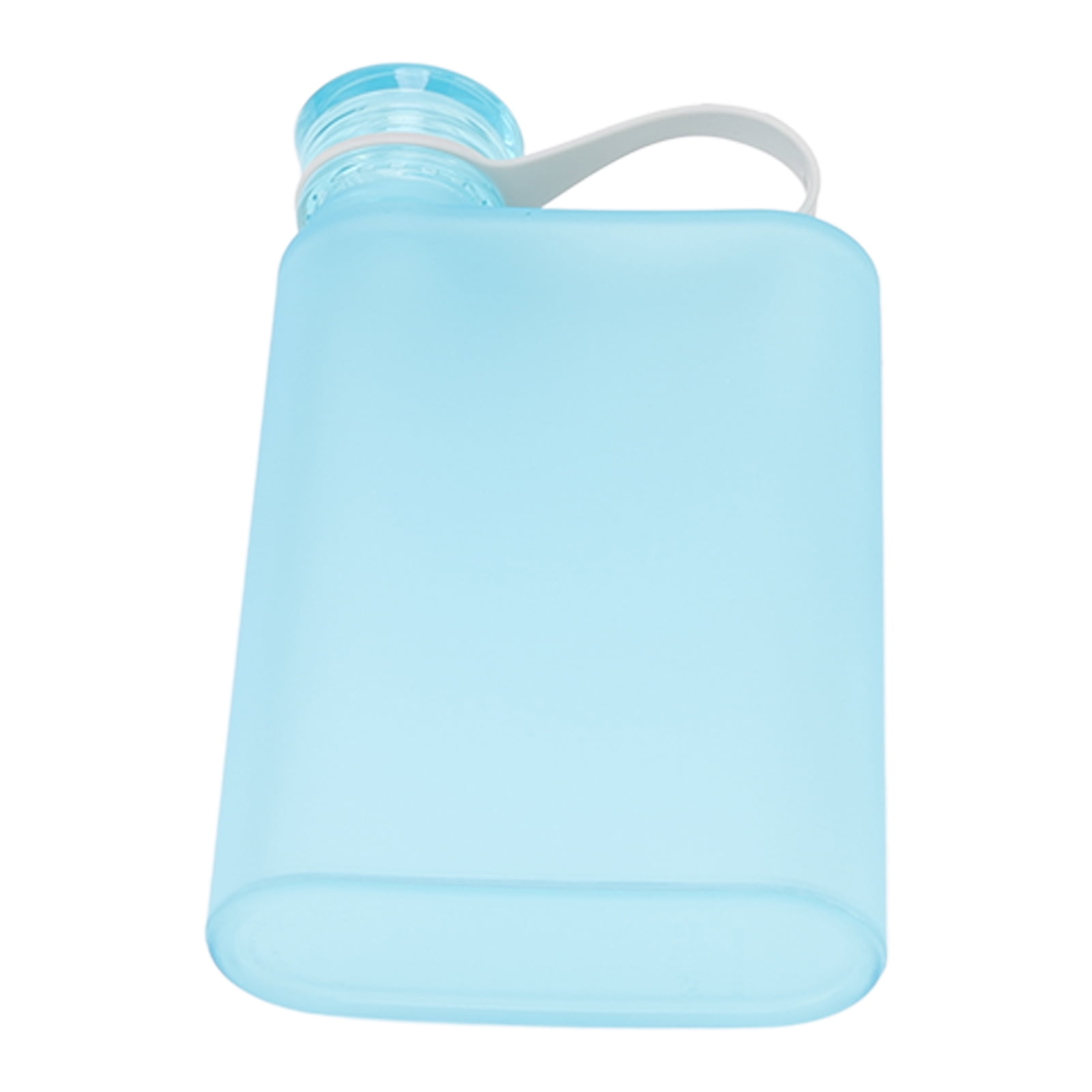 380ml A6 Flat Water Bottle Flask Portable Sleek Sturdy Bottle No-leak Light  Weight Handbag/Purse/Pocket Square Bottle