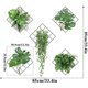 thumbnail image 5 of 3D Green Plant Wall Sticker, Flower Mural Stickers, Green Plant Mural Sticker, Green Hanger Vine Sticker Mural Sticker, 5 of 5