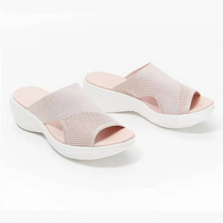 

Egmy Summer Style Casual Women S Sandals and Slippers with Flat Bottom for Outer
