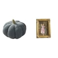 thumbnail image 1 of Cojín De Peluche De Calabaza De Halloween Y Marco De Fotos De Resina, Soporte Para Tarjetas De Exhibición Para Dormitorio, Sofá, Mesa, Decoración De Pared Y Oficina, Estilo Granja., 1 of 8