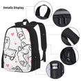 thumbnail image 3 of Balery Alpacas and Hearts Mochila Escolar 3 en 1 para Niños - Mochila Resistente con Lonchera Térmica y Estuche - Mochila Escolar para Niños y Niñas, 3 of 7