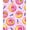 Pink, Pattern 1, variant on ODIKA 2x3 Machine Washable Non-Slip Area Rug, Glazed Dessert Sprinkled Tasty Bites Assortment High Traffic Rug, Pink, 459494