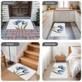 thumbnail image 6 of Blue Tulip Door Mat&nbsp;Indoor Outdoor Entrance,Non Slip Small Rug for Kitchen Bathroom Entryway Rug,Abstract Flower Country Farm Floral White Washable Doormat Floor Mat 16x24 Inch, 6 of 8