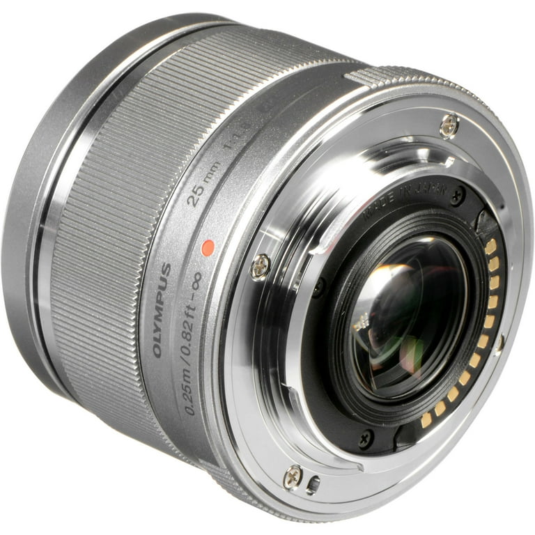 Olympus M.Zuiko Digital 25mm f/1.8 Lens - Silver - Walmart.com