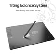 thumbnail image 2 of VinSa T605 Graphics Tablet 6.7''x4.2'' 8192 Pressure Levels Battery-Free Stylus Black, 2 of 6
