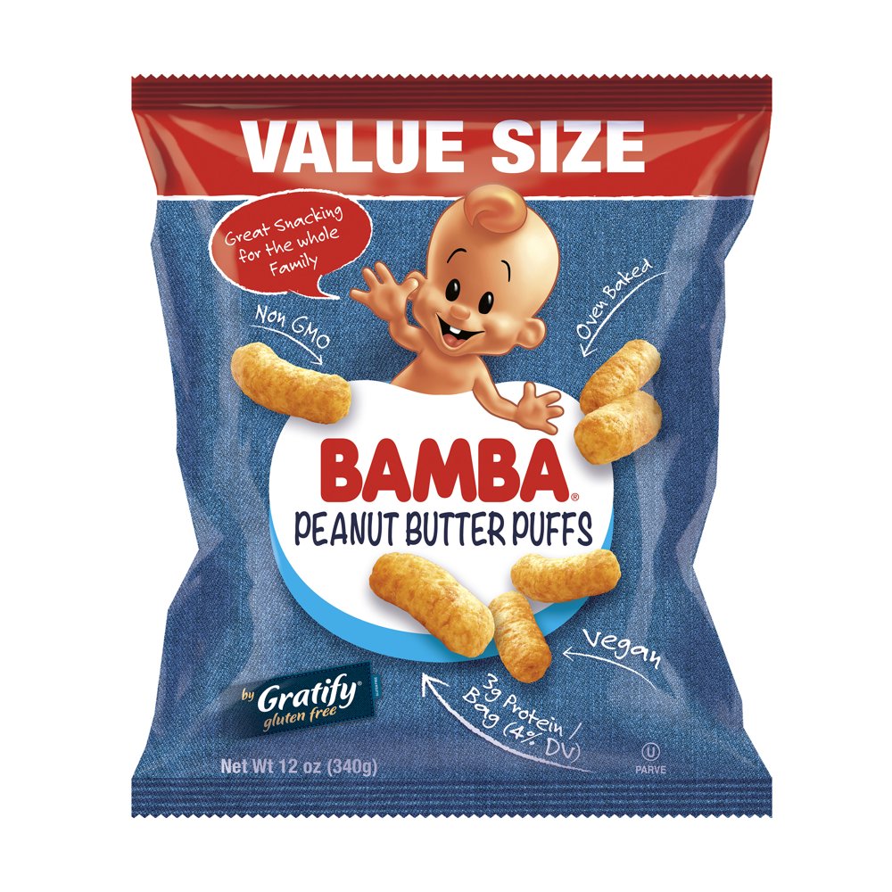 Bamba Peanut Butter Puffs, 12 Oz.