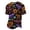 Black-B#20701VV, variant on Halloween Corduroy Mens Shirts Cute Ghost Pumpkin Mens Short Sleeve Shirts Holiday Fall Mens Pullover Shirts