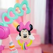 Disney Baby Minnie Mouse Forever Besties Infant Activity Center Jumper, Pink, Unisex, Infants Ages 6 Months to 1 Year
