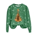 thumbnail image 4 of Futezty Sweatshirt for Women Cancer Awareness Crewneck Long Sleeve Pullover Tops Shirts 2025, 4 of 4