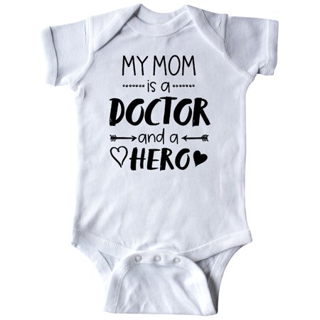 

Inktastic My Mom is a Doctor and a Hero Gift Baby Boy or Baby Girl Bodysuit
