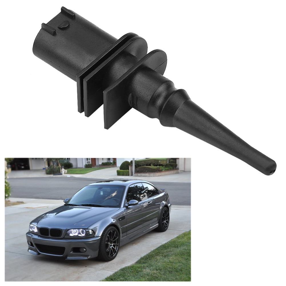 Outside Air Ambient Temperature Sensor - Replacement Air Temp Sensor for BMW 1, 3, 5, 6, 7 Series, X3, X5, X6, Z4, Z8, E46, E90, E91, E39 (6.7 x 2.2 cm / 2.6 x 0.9 inches)
